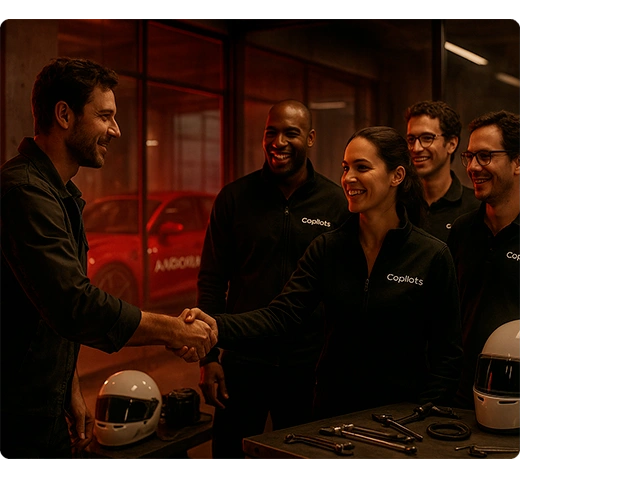 LA ESCUDERIA COPILOTS SOBRE NOSOTROS
