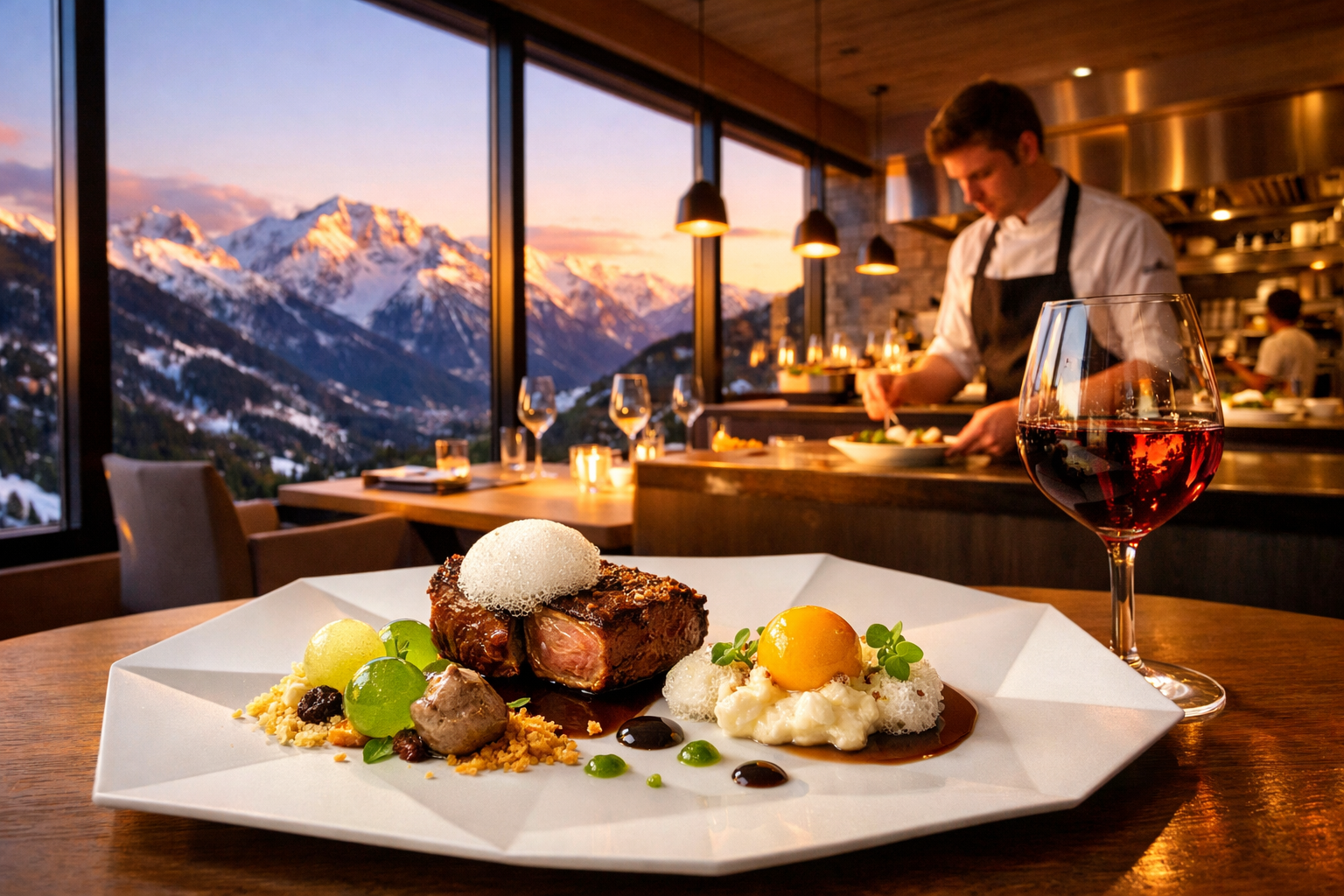 Sol i Neu Michelin vistas Pirineos