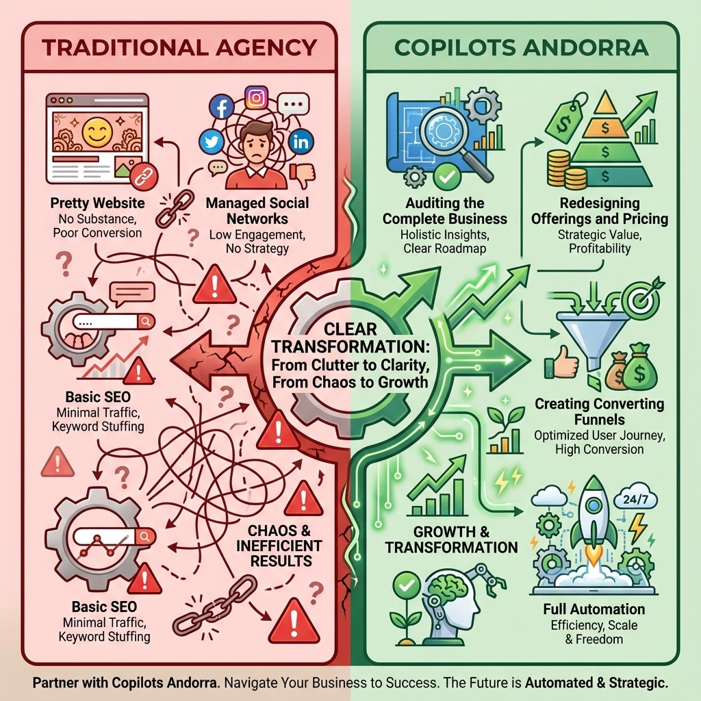 La Diferencia Entre Una Agencia Tradicional y Una Escudería de Crecimiento